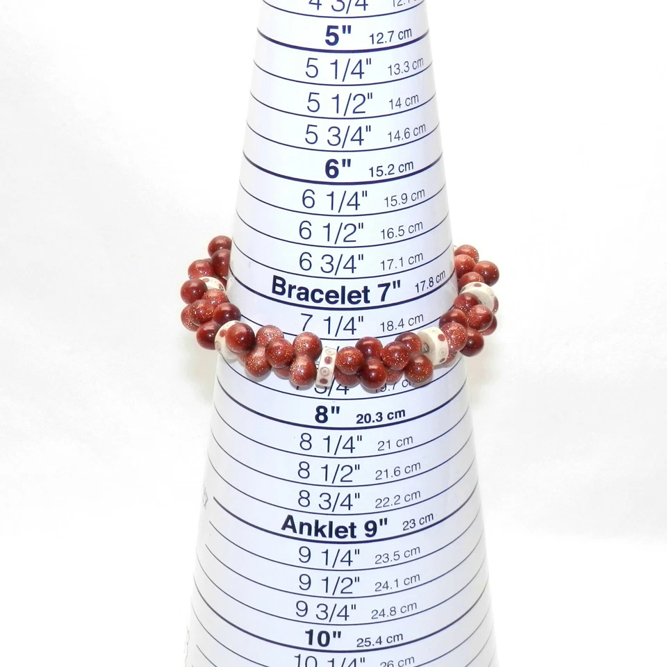 Pulsera de piedra dorada vintage broche relleno de oro brilla joyería patrimonial años 80 Foto 2 de 3