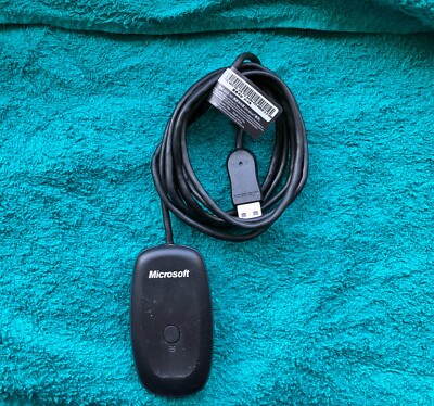 ORIGINAL Microsoft Xbox 360 Wireless Receiver; Controller Adapter für Windows PC