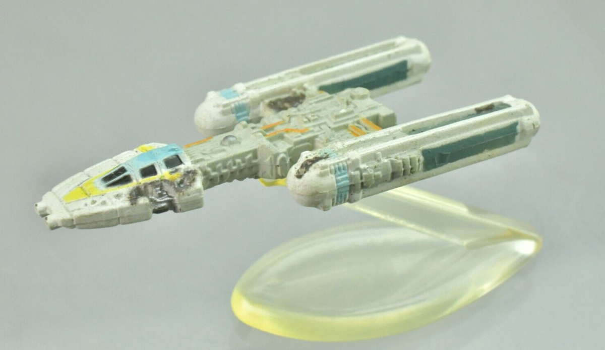 Star Wars Micro Machines Y-Wing Starfighter Battle Damaged XII 7