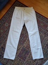 Vintage 90s Versace Jeans Couture White Denim Jeans Size 30