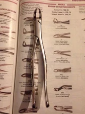 Miltex 217 Dental Extraction Forcep Serrated Xcision Tool Lot Of 6