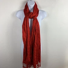 Cejon Womens Rectangle Fashion Scarf Wrap Red Geometric Polka Dots Lightweight 