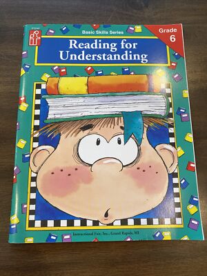 Reading For Understanding, Grade 6 Paperback Instructional Fair