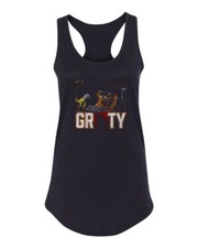 Philadelphia Flyers GR IT TY Gritty Mascot Hockey Women's Racerback Tank Top