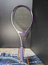 Vintage Bonny Tennis Racquet Purple And White
