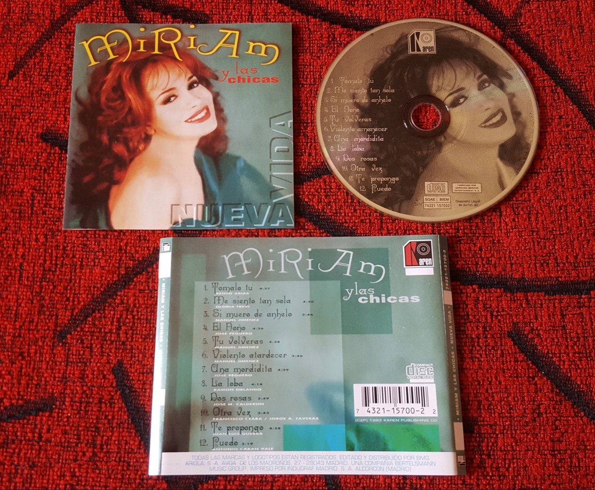 その他 Nueva Vida [CD] Latin MIRIAM CRUZ ** Nueva Vida ** VERY RARE Spain Issue 1993 CD