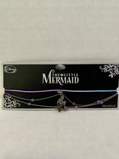 NWT Disney Little Mermaid Ariel Multi-Layer Starfish Ariel Charm Necklace