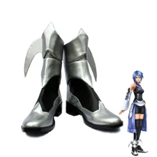 Kingdom Hearts Birth by Sleep Aqua Cosplay Shoes Women Boots