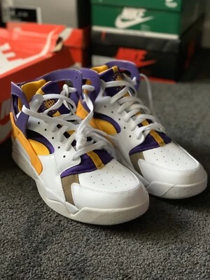 nike air flight huarache lakers