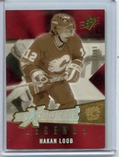  2005-06 SPx Xcitement Legends Gold #XL-HL Hakan Loob 16/99