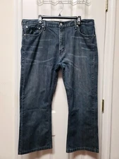 VINTAGE 01 LEVI'S STRAUSS 527 MEN'S JEANS 40x36.5 Med Wash Bootcut Red Tab Denim