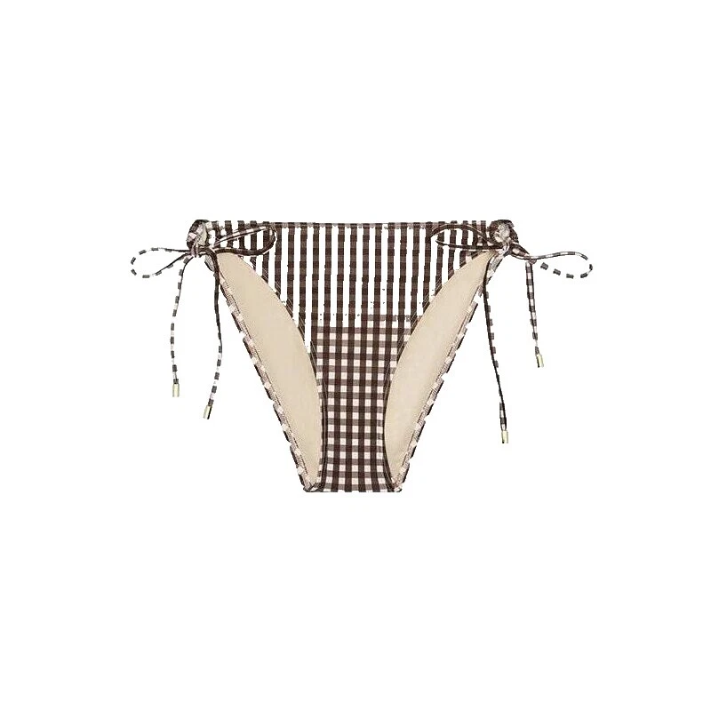 Polyamide Brown Regular Size Swimwear for Women