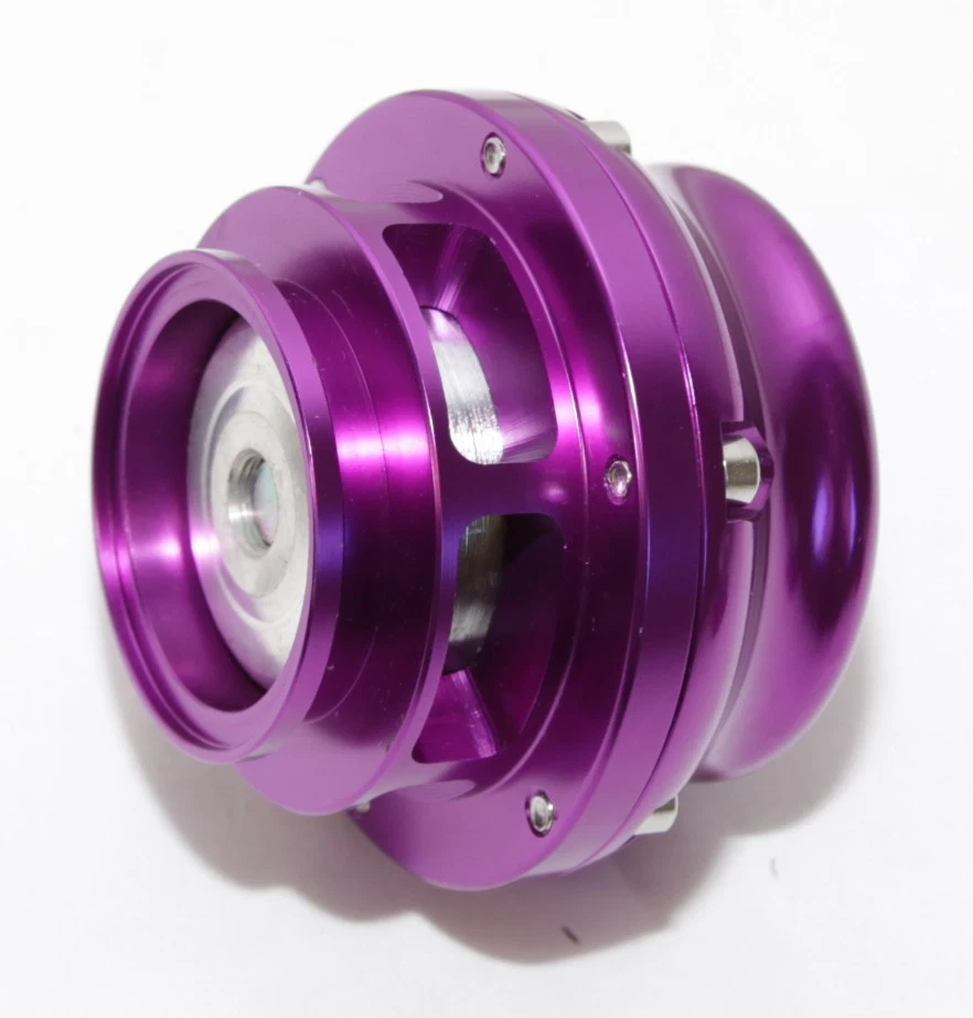 Válvula de sopro universal Emusa Turbo 50MM V banda roxa Mazda Toyota Scion Dodge - Imagem 3 de 4