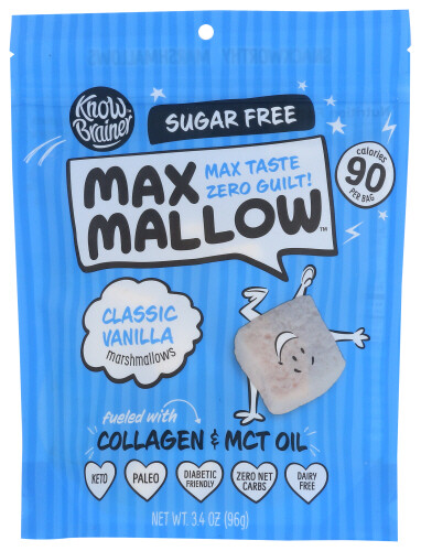 Know Brainer Foods Classic Vanilla Marshmallows 96 g (Pack of 6) - Picture 1 of 1