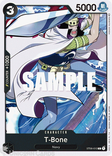ST06-013 T-Bone :: Common One Piece TCG Card
