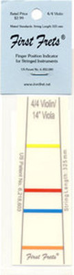 First  Fret Finger Marker for Violin 4/4 and Viola 14'' 