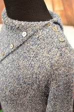 Charter Club Women's Sweater Size Medium Cowl Neck Pullover Warm Casual Cute