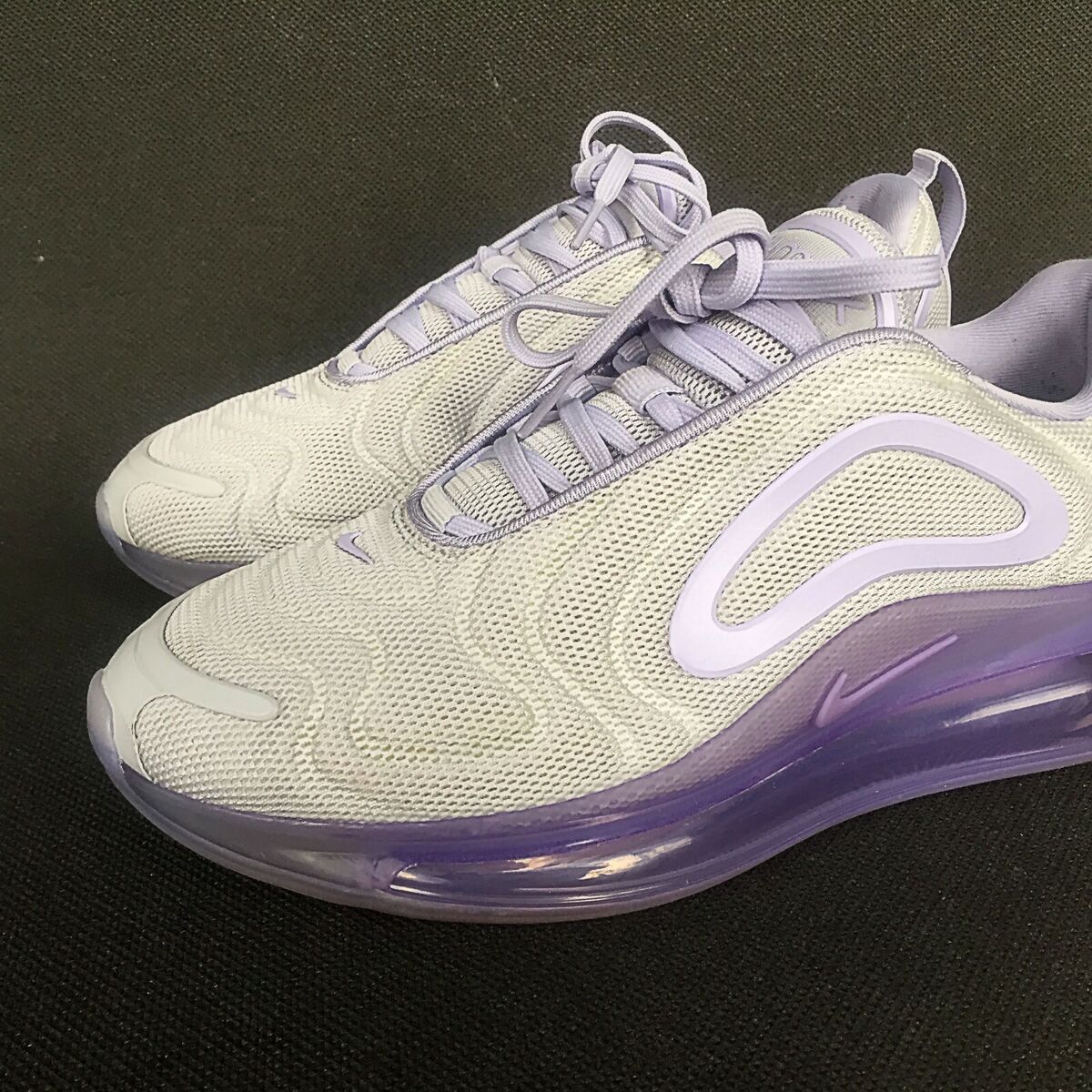 Nike Air Max 720 Pure Platinum Oxygen Purple AR9293-009 Women's Sz 8.5