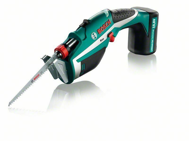 Bosch Keo Garden Recip Pruning Multi Saw 10.8v Liion Set & 10 Blades