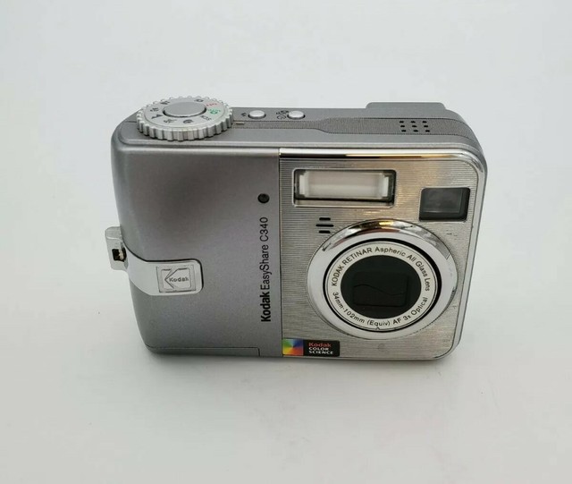Kodak EasyShare C340 5.0MP Digital Camera Silver for sale online eBay