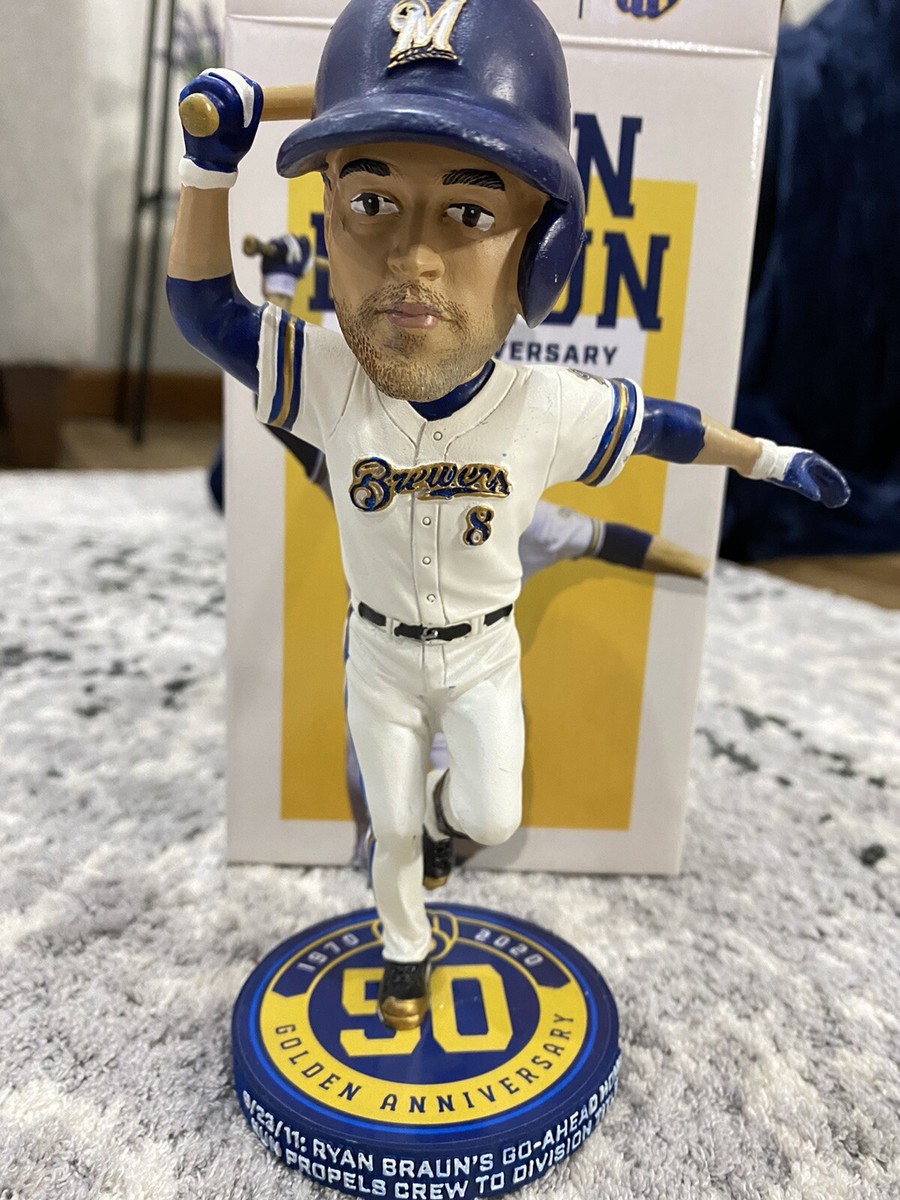 Brewers Ryan Braun (50th Anniversary) bobblehead
