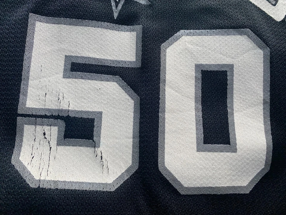 CAMISETA DE BALONCESTO JUVENIL XLARGE DE SAN ANTONIO SPURS DAVID ROBINSON #50 (18-20) Foto 4 de 4