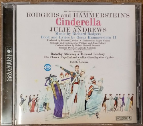 Cinderella Cd Broadway Rodgers Hammerstein 1957 Cbs Tv Bonus Julie Andrew Disney Ebay