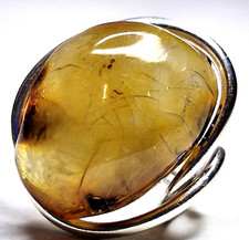 NATURAL BALTIC AMBER RING