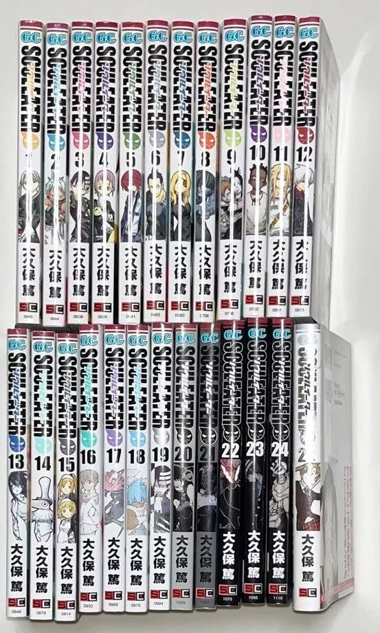 SOUL EATER Vol. 1-25 Complete set Japanese comic Manga Anime