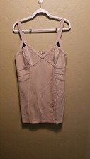 Forever 21 Plus Womens 0X Tan Tight Short Mini Dress