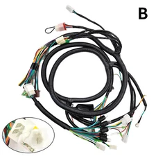 11 Pole Cable Complete Main Wiring Harness For GY6 150cc Chinese Scooter Moped