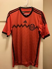 2014 Adidas Climacool Mexico Soccer Futbol Jersey Red Size Small El Tri