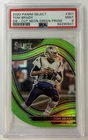 MA6 2020 Panini Select Die-Cut Tom Brady #301 - Neon Green Prizm PSA 9 MINT
