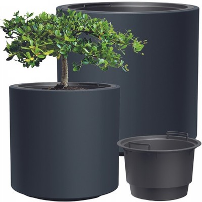 HEOS BLUMENTOPF ANTHRAZIT BLUMENGEHÄUSE