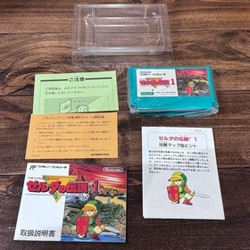 Nintendo The Legend of Zelda Famicom FC NTSC-J Used Vintage Retro Game Rare