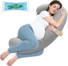Pregnancy Pillows for Sleeping, C-Shaped Maternity Pillow for Pregnant Women, Me