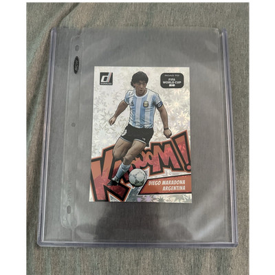 Panini 2025-26 Donruss Kaboom Jumbo Diego Maradona Argentina #24 FIFA World Cup