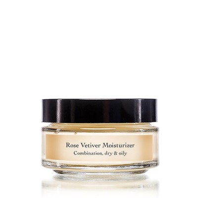 Rose Vetiver Moisturizer | Facial Cream for All Skin Types - Lightweight Form...