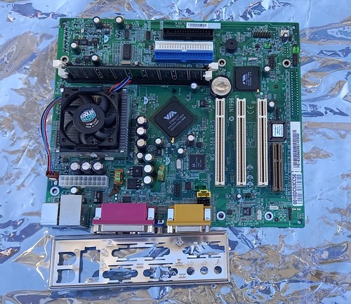 MSI 6368 Ver:5@Socket 370 MOBO@CELEON 1100 CPU@COOLERMASTER@RAM@SOUND@I/O PLATE - Picture 4 of 18