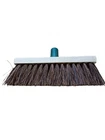 Stiff Bass Bassine Replacement Broom Head 12" PVC Bracket Outdoor Sweeping Brush