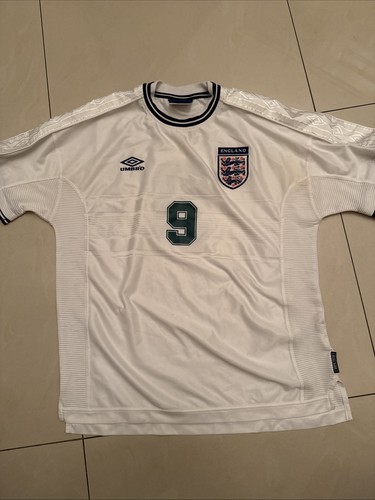 Umbro, Vintage Umbro Football Shirt Jersey Size XL White #9