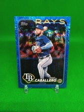 2024 Topps Update Series - Jose Caballero #US161 Blue Holo Foilboard /999