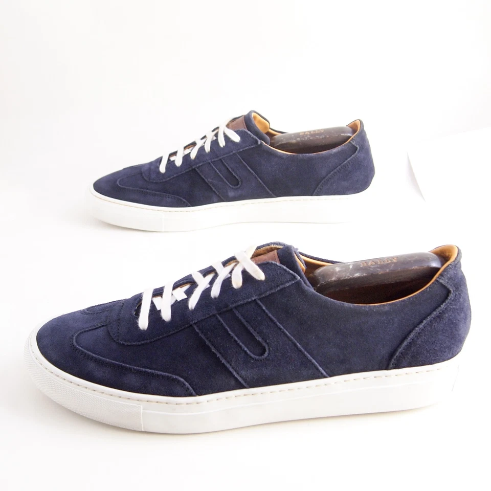 Ludwig Reiter Sneaker 44 EU 11 US Herren Low Top Blau Wildleder Trainer - Bild 2 von 4