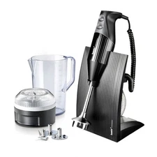 Bamix-SwissLine M150 Hand Mixer, Black