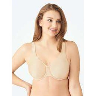 Wacoal Basic Beauty Full Figure Underwire Bra 34C Nude Beige 853192 T-Shirt Bra