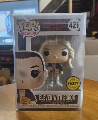 N/M Funko Pop! Television Stranger Things #421 Eleven with Eggos Chase VAULTED