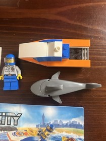 LEGO City Coast Guard Patrol 60011 *Incomplete Missing Parts