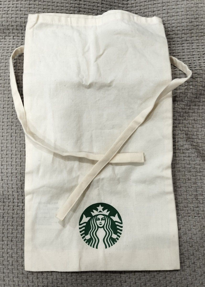 Starbucks drawstring bag accessory case drawstrin… - image 1
