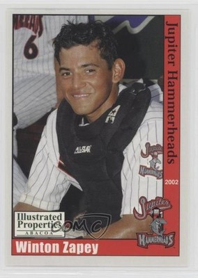 2002 Media Masters Jupiter Hammerheads Winton Zapey #17 0b5