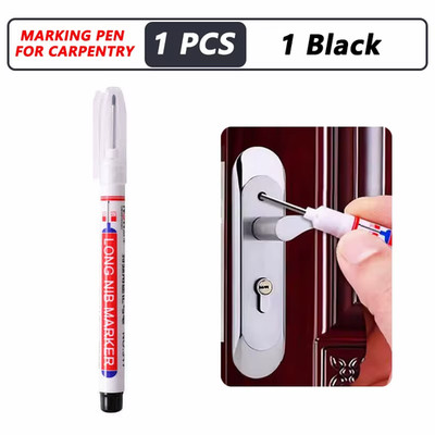 20 mm Tiefloch Langfeder Marker - Wasserdicht für Metall, Holz & mehr - 1-40 Stück